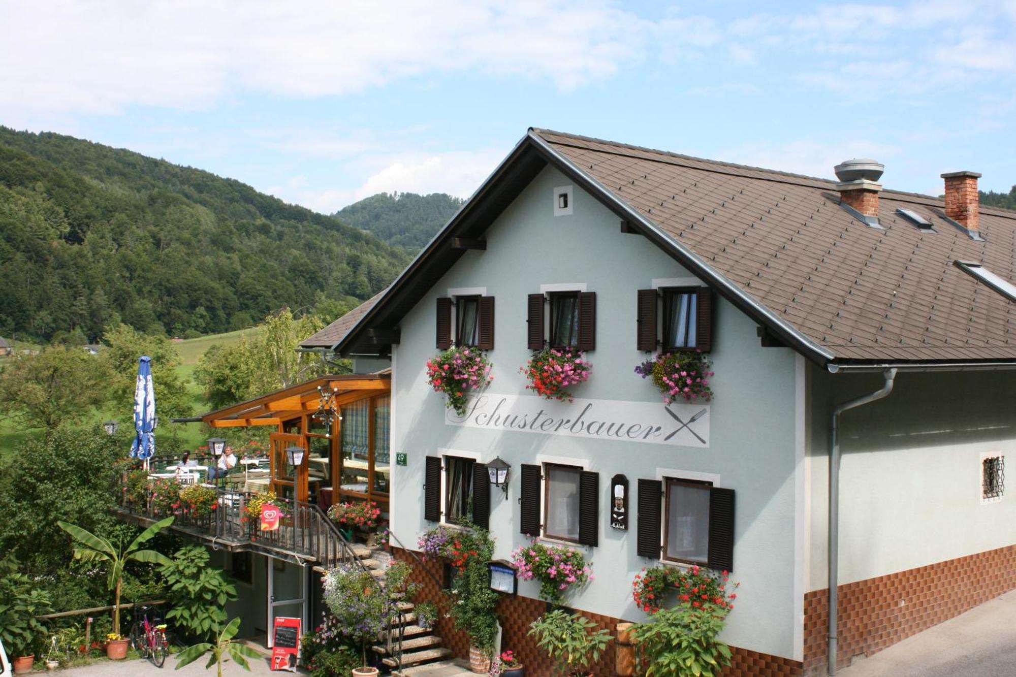 Gasthaus - Gaestehaus Schusterbauer Rein Eksteriør bilde